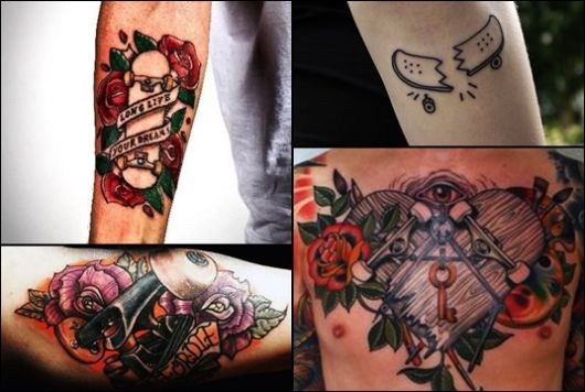 Tatuaje de patineta: ¡significado y 30 inspiraciones increíbles!