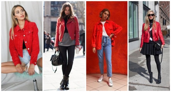 Look da giacca rossa: 35 fantastiche idee e modelli!