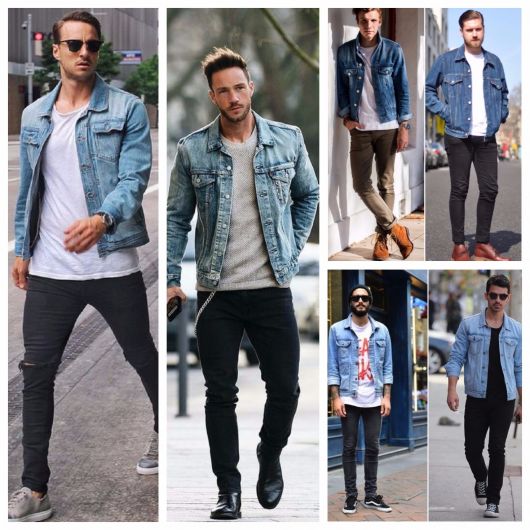 Come indossare la giacca di jeans da uomo - 80 modelli e consigli sul marchio!