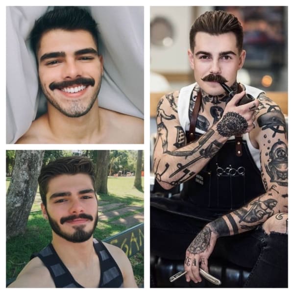 +5 styles and【TYPES OF MUSTACHE】2022 – Photos • Tips • Ideas