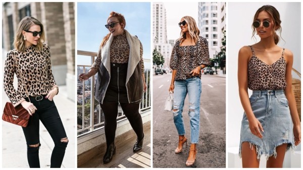 Blusa leopardo – Cómo combinar + ¡39 looks espectaculares!