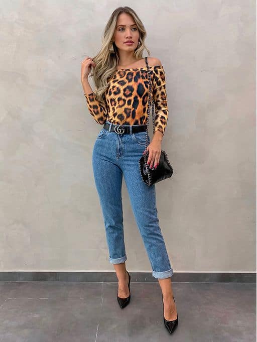 Blusa leopardata – Come abbinare + 39 look spettacolari!