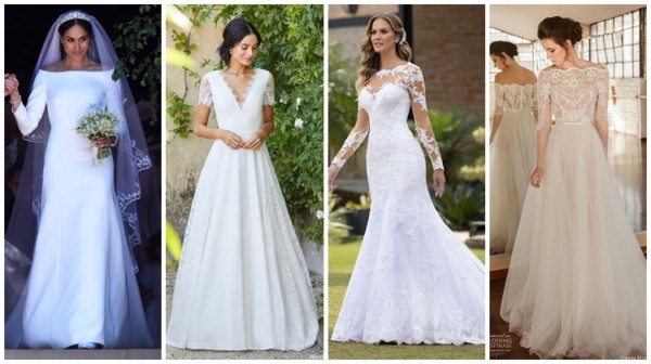 Vestido de novia con mangas: ¡48 modelos increíbles y modernos!