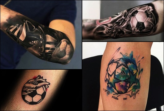 Soccer Tattoo: 25 grandi esempi per trarre ispirazione!