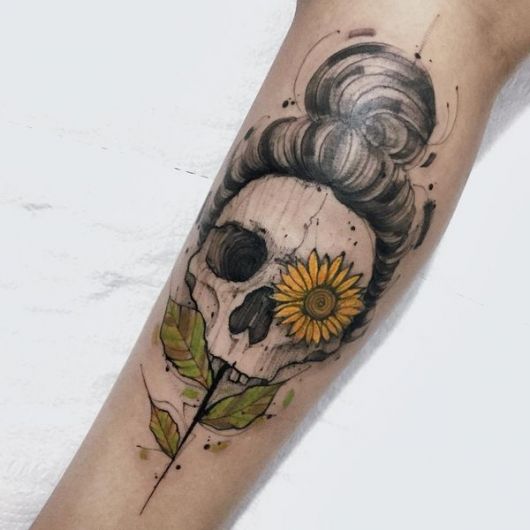 Skull Tattoo - 100 magnifiche ispirazioni e i loro significati!