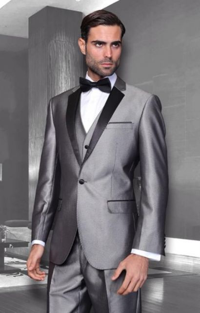 Comment porter un costume gris - 80 modèles élégants avec des conseils pour les utiliser !