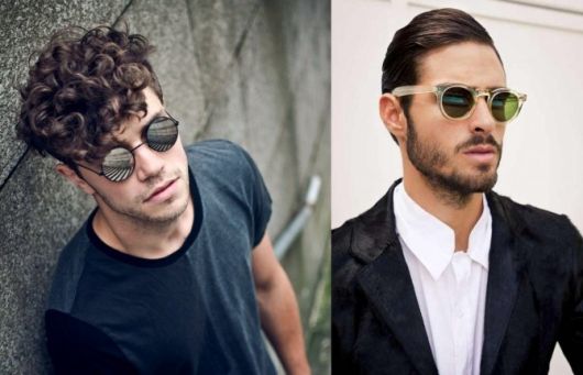 Gafas redondas para hombre: ¡50 modelos súper enojados para inspirarte!
