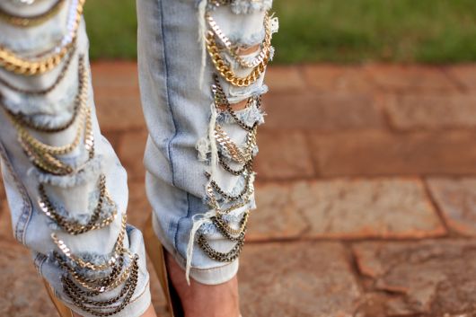 Pantalones con Cadena: DIY + modelos y looks para inspirarte!