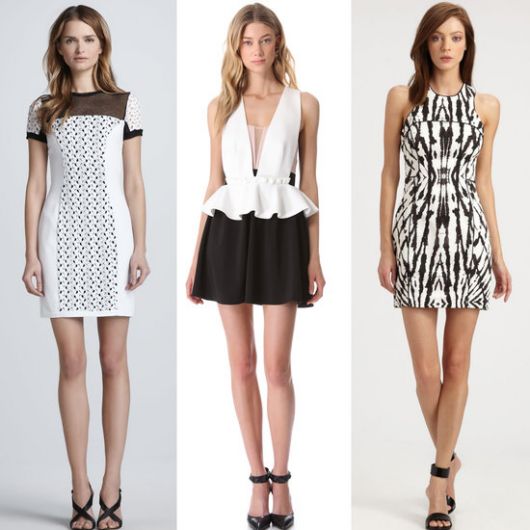 Robe noire et blanche : conseils sur la façon de la porter et 70 styles magnifiques !