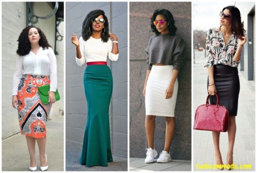 Cómo usar una falda social: ¡60 looks fascinantes y consejos súper valiosos!
