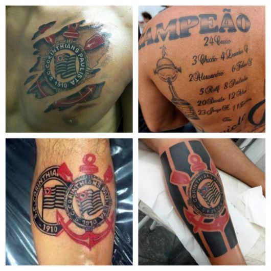 Corinthians Tattoo – 70 Ideas to tattoo your favorite team!