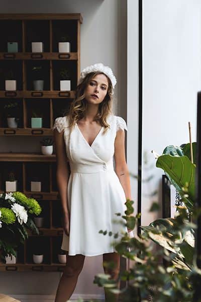 Vestido de novia corto: ¡60 hermosas ideas con consejos increíbles!