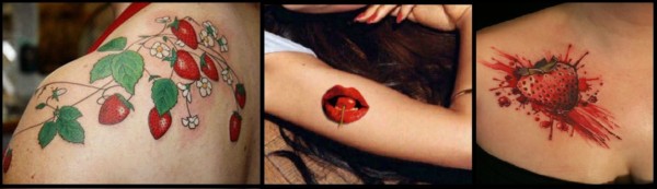 +25 perfect STRAWBERRY tattoos and their meaning!