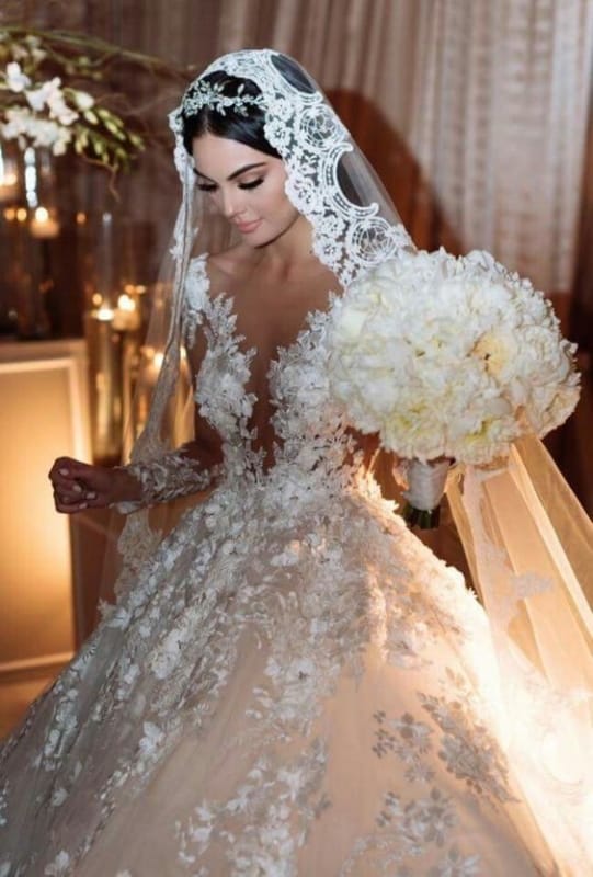 Mantille de mariée – 30 modèles délicats pour impressionner !