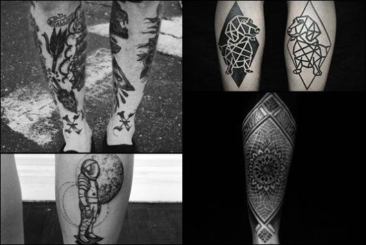 50 inspirations fantastiques de tatouage de jambe masculine!