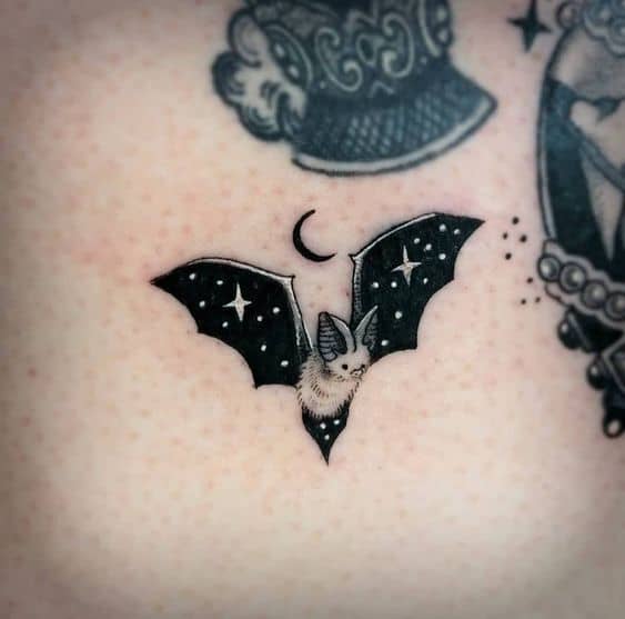 Tatuaje de murciélago: ¡+40 ideas y significados espectaculares!