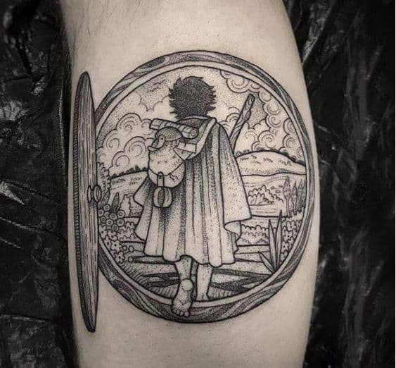 +30 Lord of the Rings tattoos – Ideas for fans of the saga!
