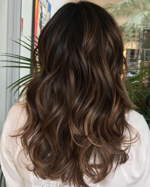 Cheveux bruns avec reflets - 6 nuances et couleurs époustouflantes !