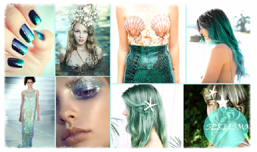 Sirena: guida completa con più di 40 foto di fantastici look e trucco!