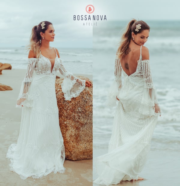 Robe de mariée BOHO – 60 modèles incroyables et où acheter !