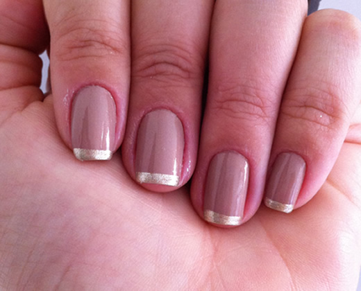 Francesinha Dourada - ¡25 hermosas uñas para lucir!