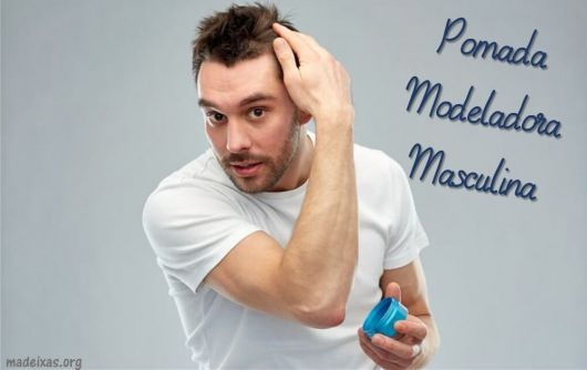 Pomade for men's hair: brand tips and how to use step by step!