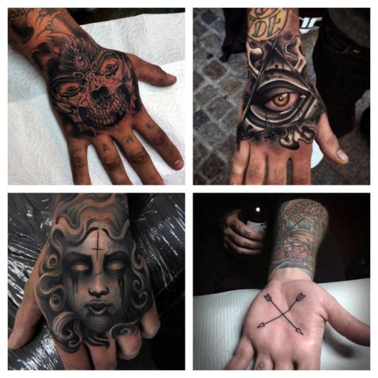Tatouage sur la main masculine – 80 idées et astuces géniales pour le tatouage !
