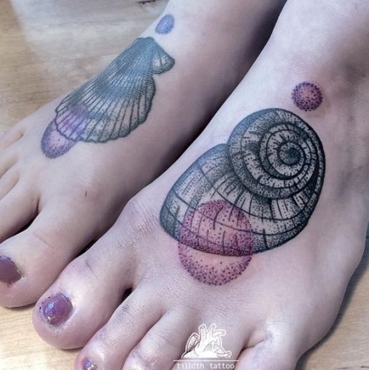 Shell Tattoo: ¡35 modelos para inspirar!