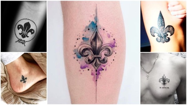 Flor de Lis Tattoo – The 41 most incredible and passionate tattoos!