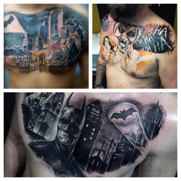 BATMAN Tattoo: +50 idee per i fan dei pipistrelli!
