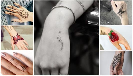 Tatuaggio sulla mano femminile – 66 bellissime idee di cui innamorarti!