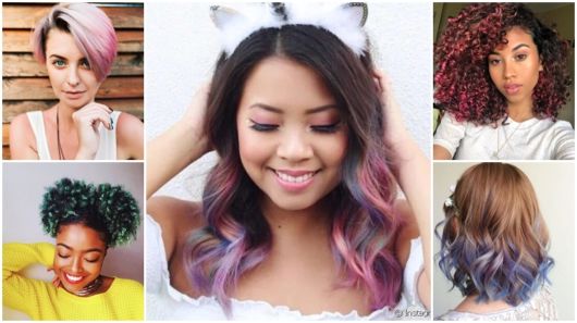 Cheveux colorés sur les pointes – 44 idées merveilleuses pour s'inspirer !