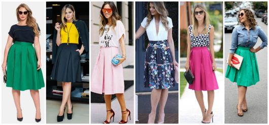 Falda plisada: modelos y tips para combinar looks con la pieza!