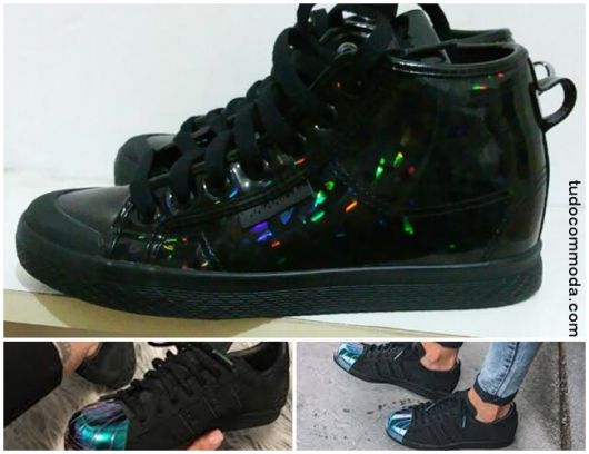 Zapatillas holográficas: ¡cómo unirse a la tendencia llena de brillo y glamour!