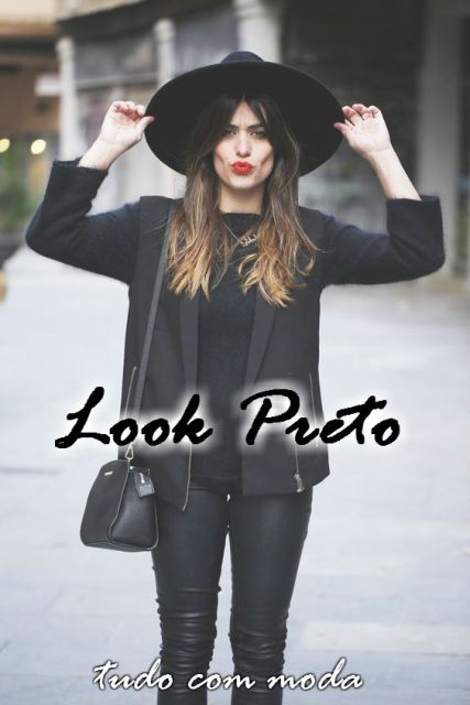 LOOK BLACK: ¡Muchos consejos y 40 fotos para inspirarte!