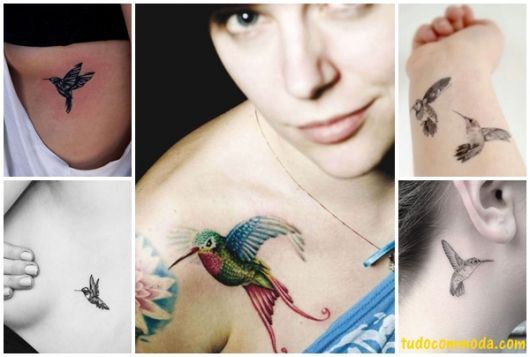 Tatuaje de colibrí: ¡significados y 57 nuevas e increíbles ideas de tatuajes!