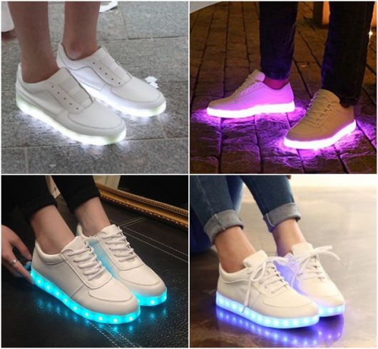 Zapatillas LED: ¿Cómo funciona? ¡Aprende todo y mira más de 50 modelos!