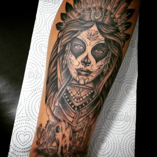 Catrina Tattoo – 70 sensational tattoos and their real meaning!