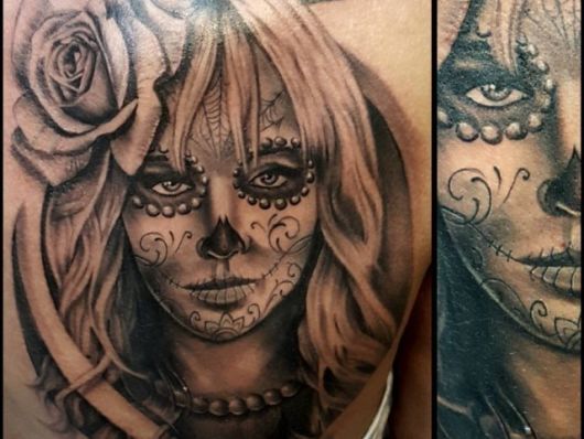 Catrina Tattoo – 70 tatouages ​​sensationnels et leur véritable signification !