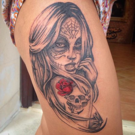 Catrina Tattoo – 70 tatouages ​​sensationnels et leur véritable signification !