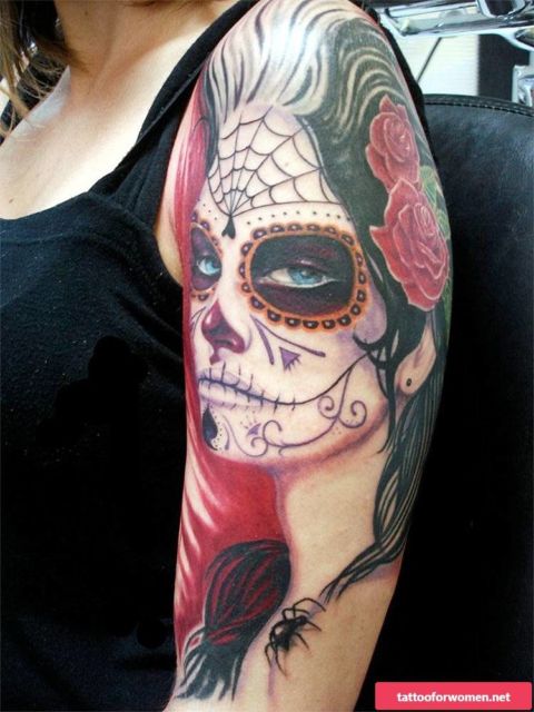 Catrina Tattoo: ¡70 tatuajes sensacionales y su verdadero significado!