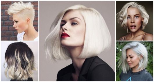 Cheveux platine courts – Les 57 inspirations les plus élégantes et modernes !