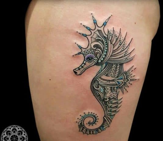 Tatouage hippocampe【2022】» +45 BELLES idées de tatouage !