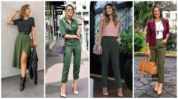 Verde militar de moda: ¡60 looks espectaculares para usar y combinar!