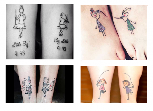 Sisters Tattoo: 35 opzioni appassionate e delicate per essere super ispirate!