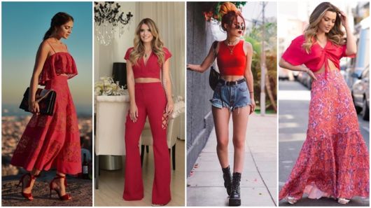 Red Cropped – 46 absurdly beautiful looks to rock!