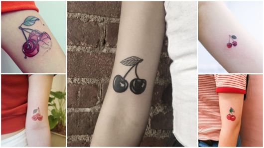 Cherry Tattoo – Significations et 42 idées pour un tatouage de fruits !