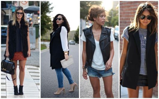 Cómo usar un chaleco negro: ¡42 looks femeninos totalmente encantadores!