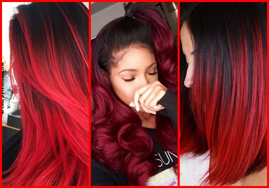 Red Ombré Hair – ¡Los 4 tonos más espectaculares para inspirarte!