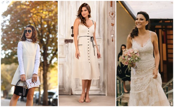 Vestido blanquecino: ¡50 modelos hermosos y románticos para lucir!